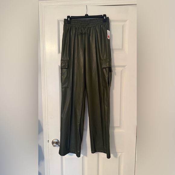 like an angel Pants - Like an Angel Dark Green Stretch Pants